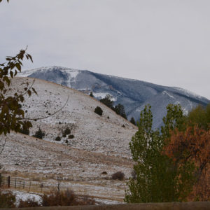 First Dusting Of Snow In September